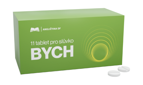 11 tablet pro slůvko BYCH…